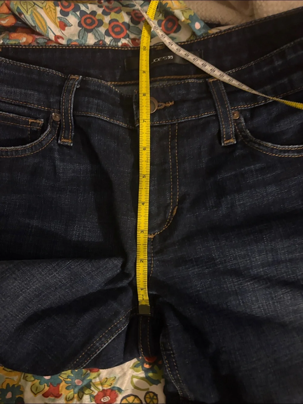 Joe's Jeans Chrissy dark Blue Denim Shorts